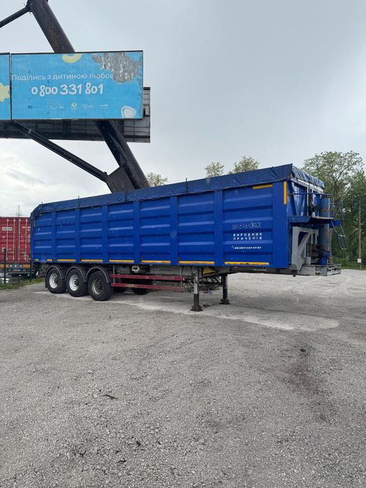 Продам напівпричіп самоскид Bodex KIS3W, контейнеровоз.