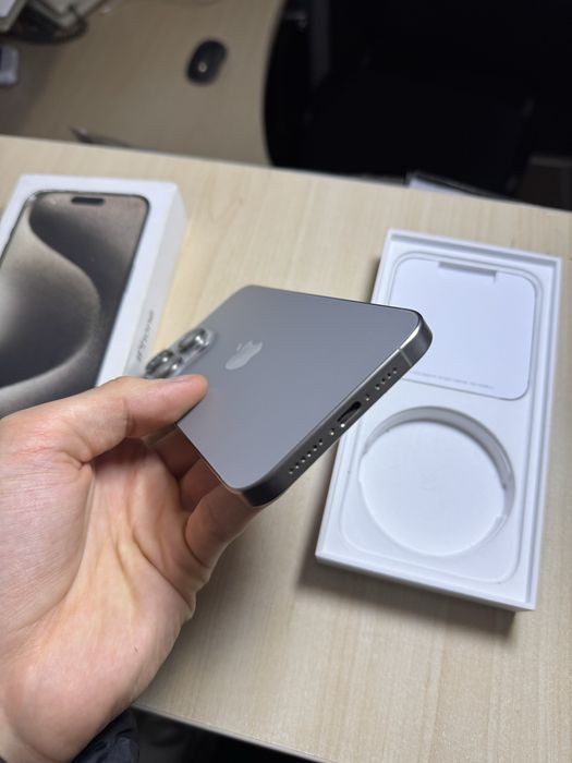 iphone 15 pro max 512 gb neverlock 94% акумулятор фізична сім карта