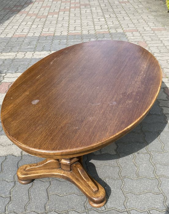 drewniana ława antyk