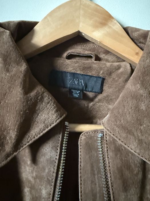 Куртка ZARA зі 100% шкіри