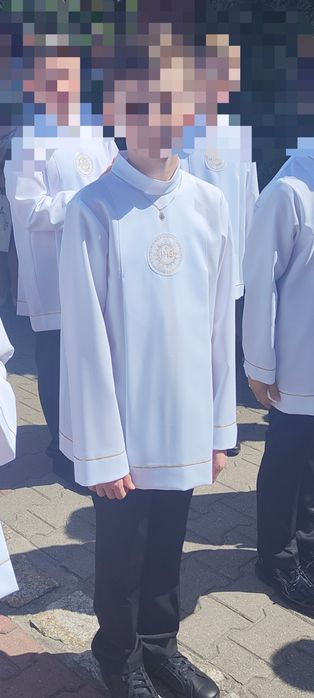 Alba komunijna dla chłopca