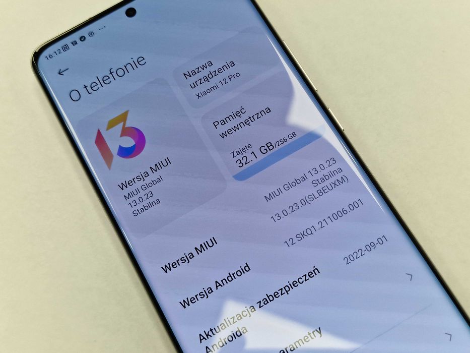 Xiaomi 12 PRO 5G Dual SIM/ 12GB/ 256GB/ Violet/ Grade A- + ładowarka