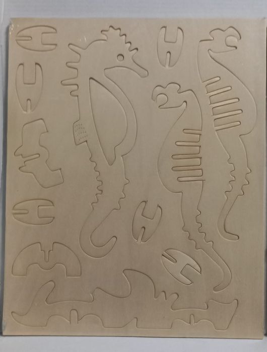 Puzzle 3D em Madeira Cavalo Marinho Grande animais