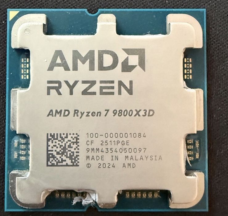 AMD Ryzen 9800X3D - procesor OEM