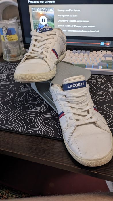 Lacoste кеды / кросовки