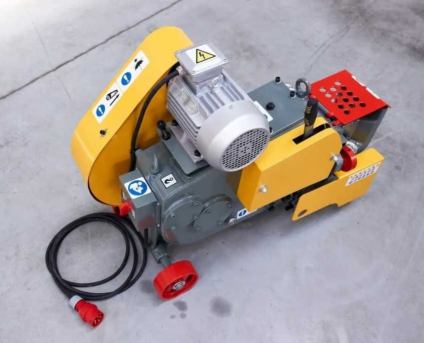 Gilotyna nożyce elektryczne do prętów drutu płaskowników FOX42 V2