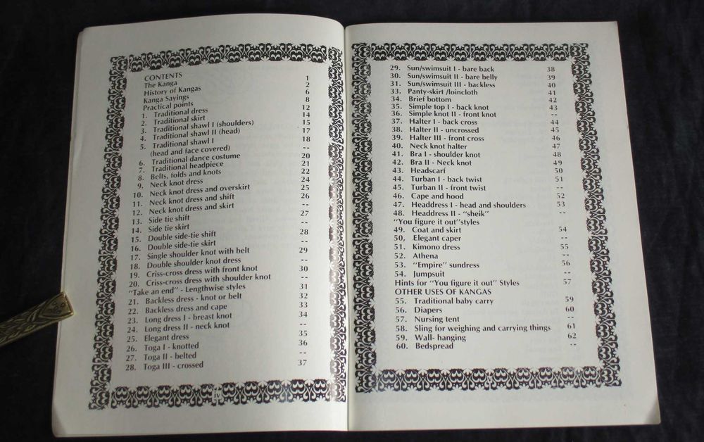 Livro Kangas 101 Uses