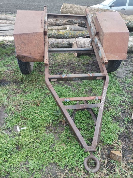 Причеп одноосний шасі