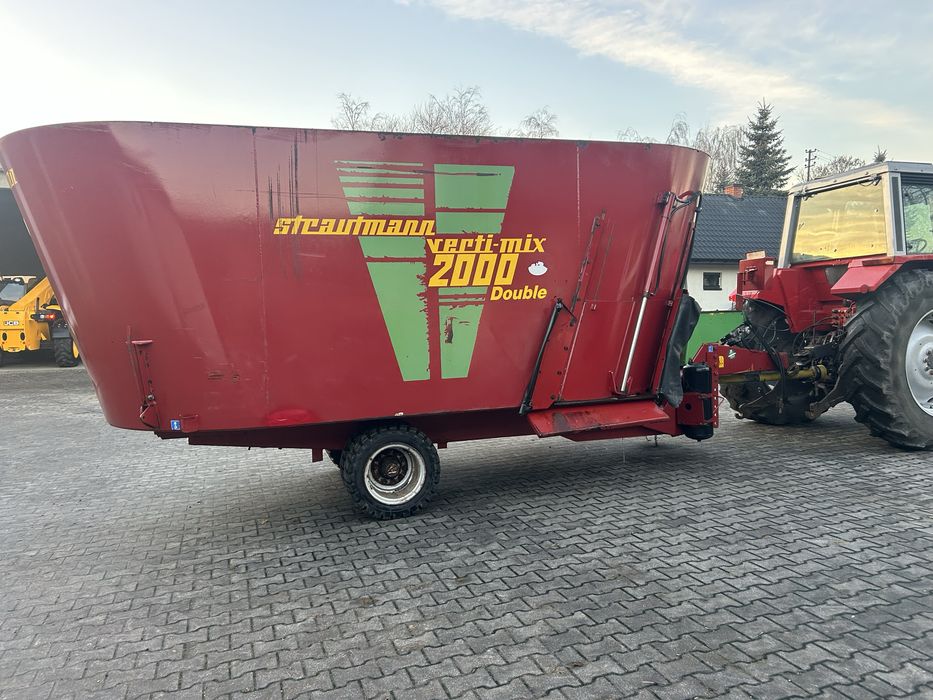 Wóz paszowy, paszowóz Strautmann verti mix 2000