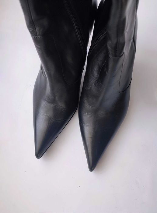 Кожаные сапоги Nero Giardini Италия