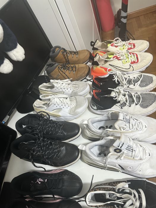 Sapatilhas usadas em bom estado