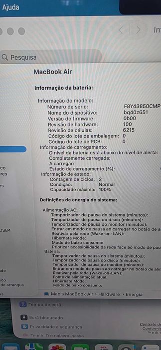 MacBook Air 13'' | 2024 | M3 8-core | 16GB | 256 GB PT