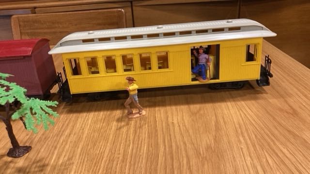 Comboio "Prairie Rocket Train" da Timpo Toys (England)