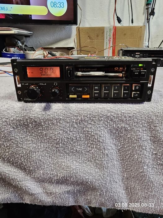 Radio Samochodowe Gerhard gxr 854 kaseta, antyk klasyk, radio jak nowe