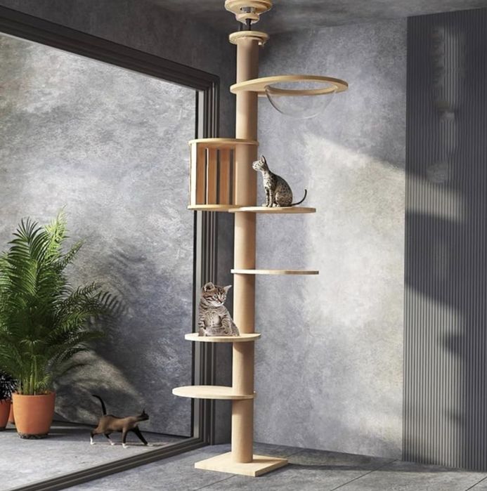 Raspador de teto para gatos – Mekidulu