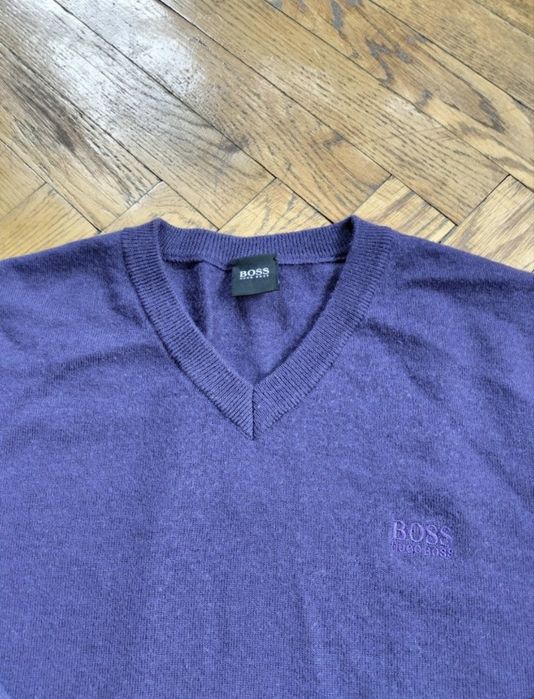 Вовняний светр Hugo Boss шерсть