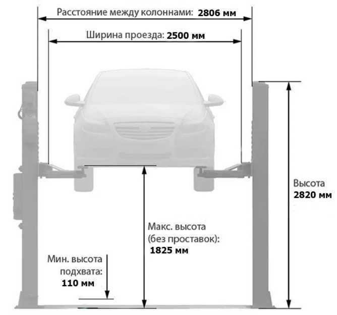Автомобильный подъёмник, 4тонны, Оплата частями + Подарок