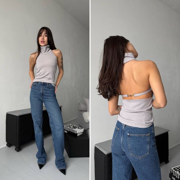 Трендовий ТОП з БОЛЕРО із золотою застібкою