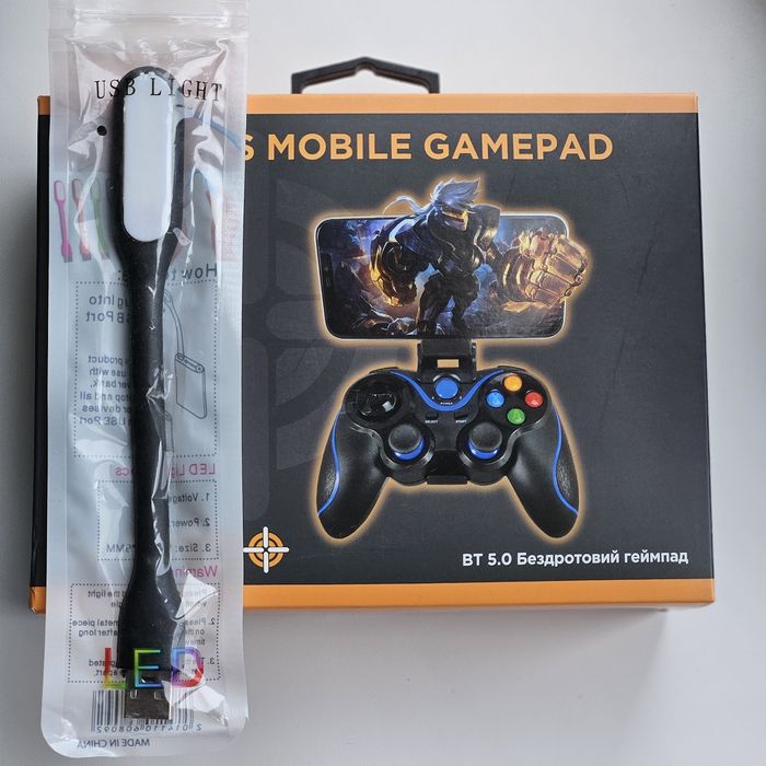 Бездротовий мобільний геймпад Game Pro MG550 + USB LED лампа

MG550