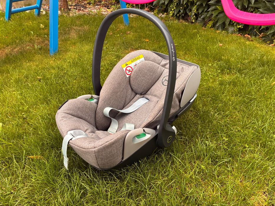 Fotelik Cybex Cloud Z2 i-Size Plus Soho Grey  + śpiworek