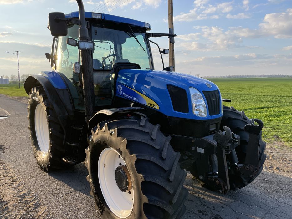 New Holland TS135A pneumatyka tuz
