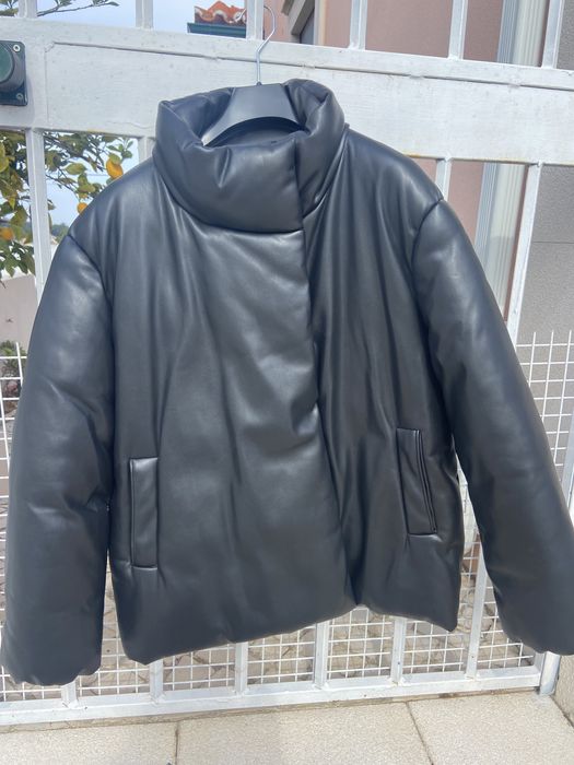 Blusão tipo pele acolchoado64284168347907121