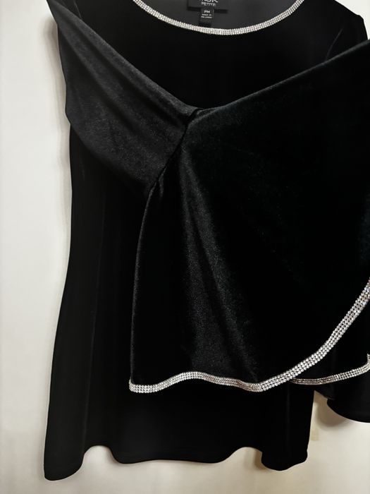 Bluzka z aksamitu MSK rozmiar PM