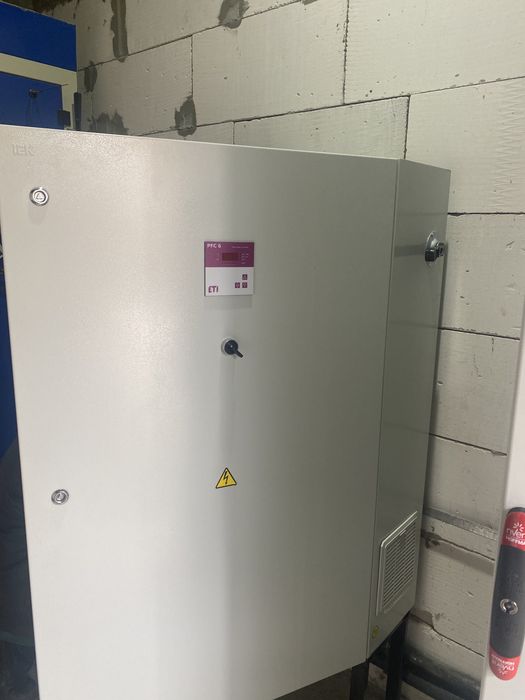 Компенсация реактивной мощности АУКРМ изготовление  монтаж