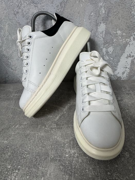 Кеди кросівки шкіряні Alexander McQueen  100% оригінал
