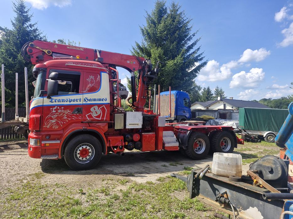 Scania r560 6x4 do drewna