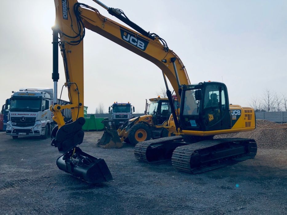 Usługi Koparko-Ładowarka, minikoparka, ładowarką teleskopową, koparką