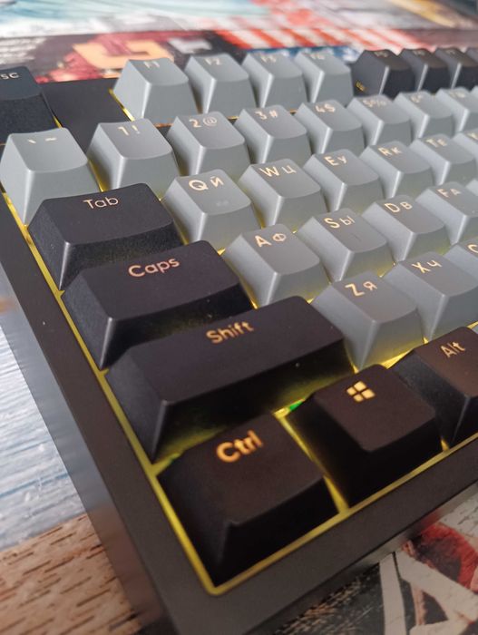 Клавиатура Dark Project One Pro KD87A PBT Gateron Mechanical Tea