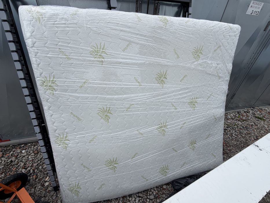 Materac 180x200 Pocket Kokos Aloe Vera 22 cm – bardzo dobry stan