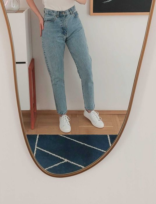 Dżinsy Dr Denim z wysokim stanem