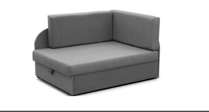 Narożnik Dziecięcy Kubuś Łóżko Rozkładane z Pojemnikiem Kanapa Sofa Leżanka Fotel