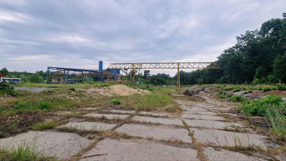 Продаж виробничої бази по виготовленню бетону з приміщенням 3400 кв.м