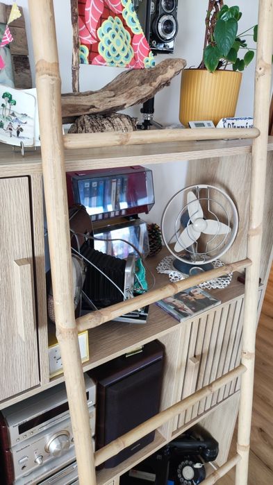 Toalheiro escada em bambu 190cm