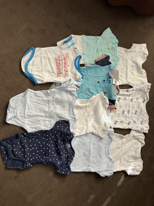 Duża paka ubrań dla chłopca rozmiar 68