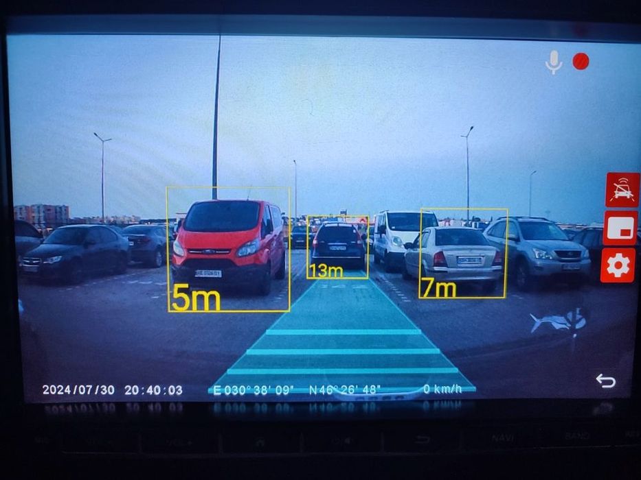 Регистратор для магнитолы c системой adas + 64 гб rom