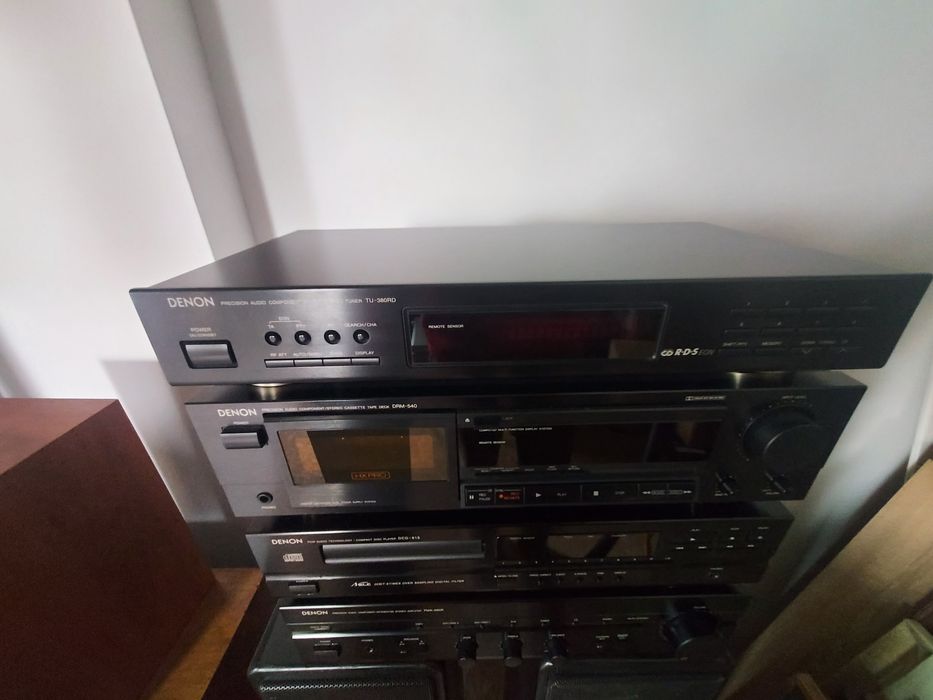 Denon wzmacniacz PMA480R tuner deck cd lata 90