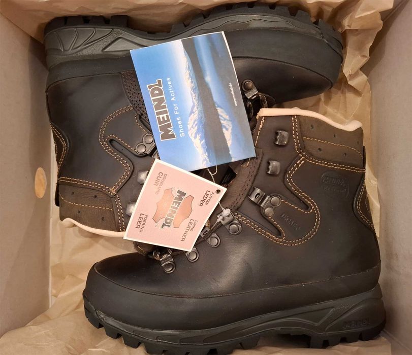 Buty MEINDL Engadin Lady MFS roz. 37,5. Damskie, trekkingowe z gore-tex i vibram