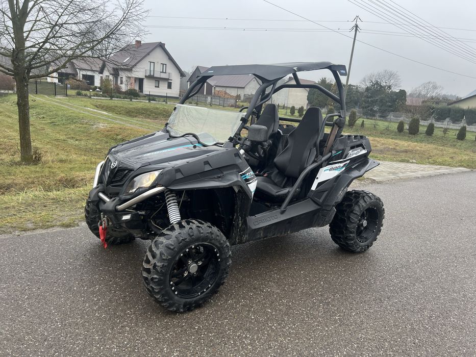 Buggy Cf-Moto 800 Z-force kat. B + pług