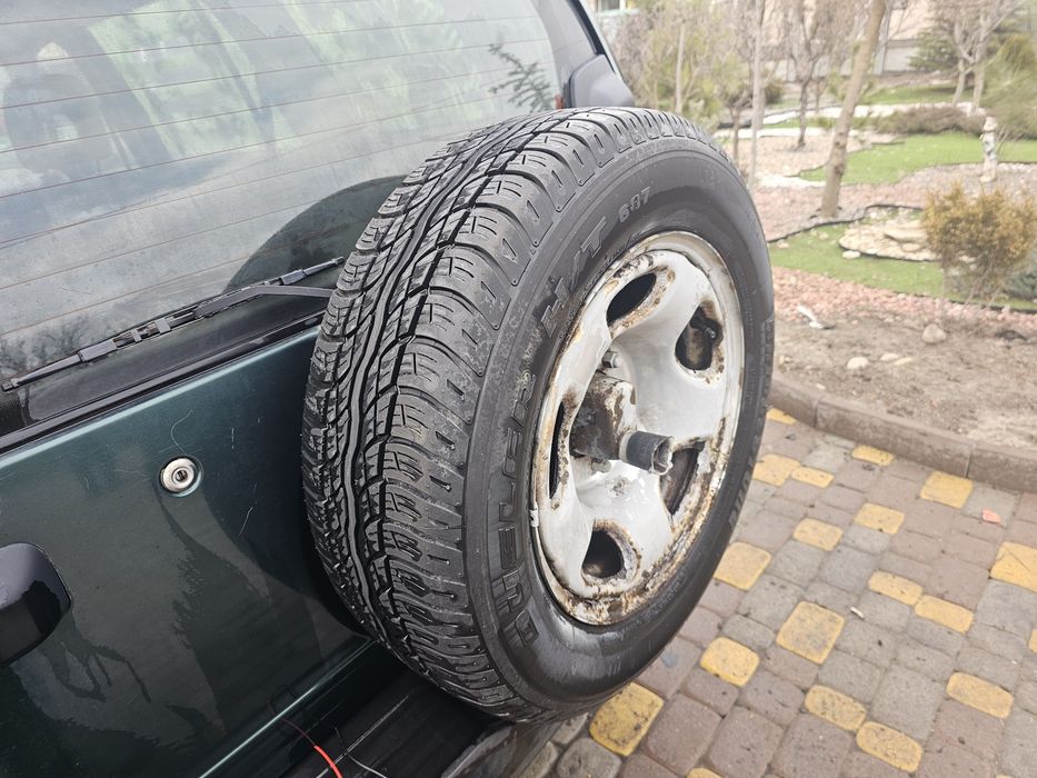 Запасное колесо запаска стальной диск 5x139,7 r16 suzuki grand vitara