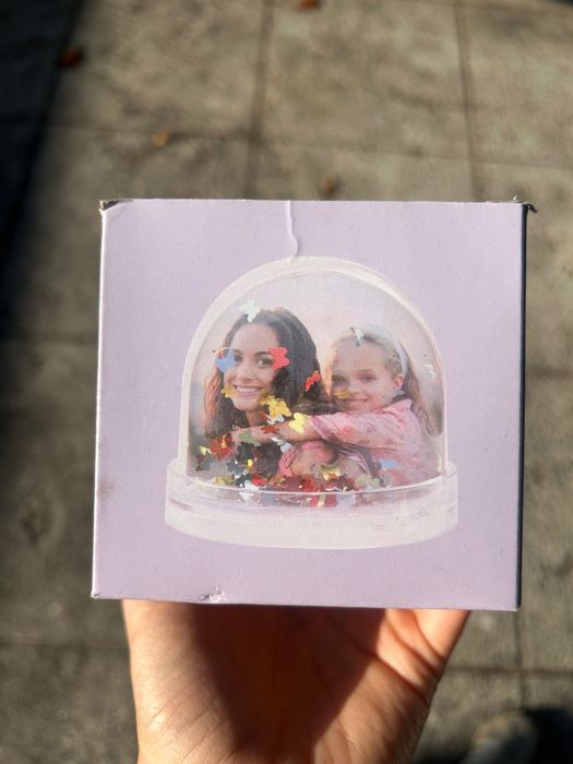 Globo decorativo personalizável com foto