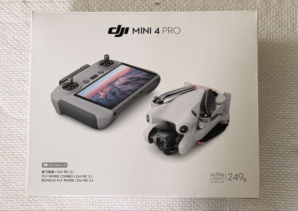 DJI MINI 4 PRO fly more combo rc2 (BEZ DRONA !)