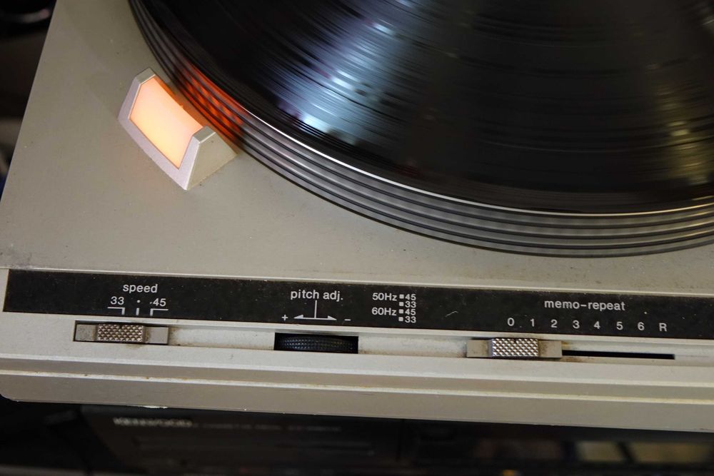 Gramofon Technics SL B 3 z nową wkładką,nowa pokrywa!