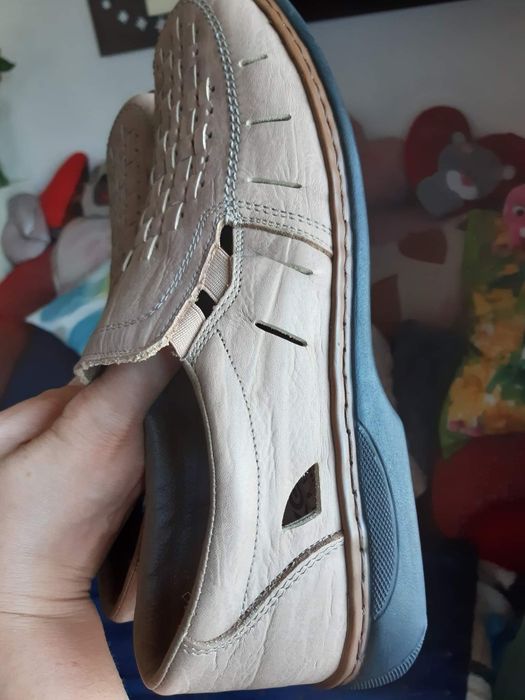 Półbuty męskie nowe Rieker r. 45