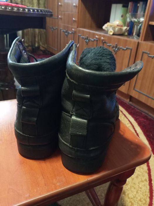 Берці шкіряні