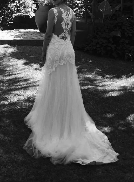 Vestido Noiva Casamento Sereia Renda Noiva