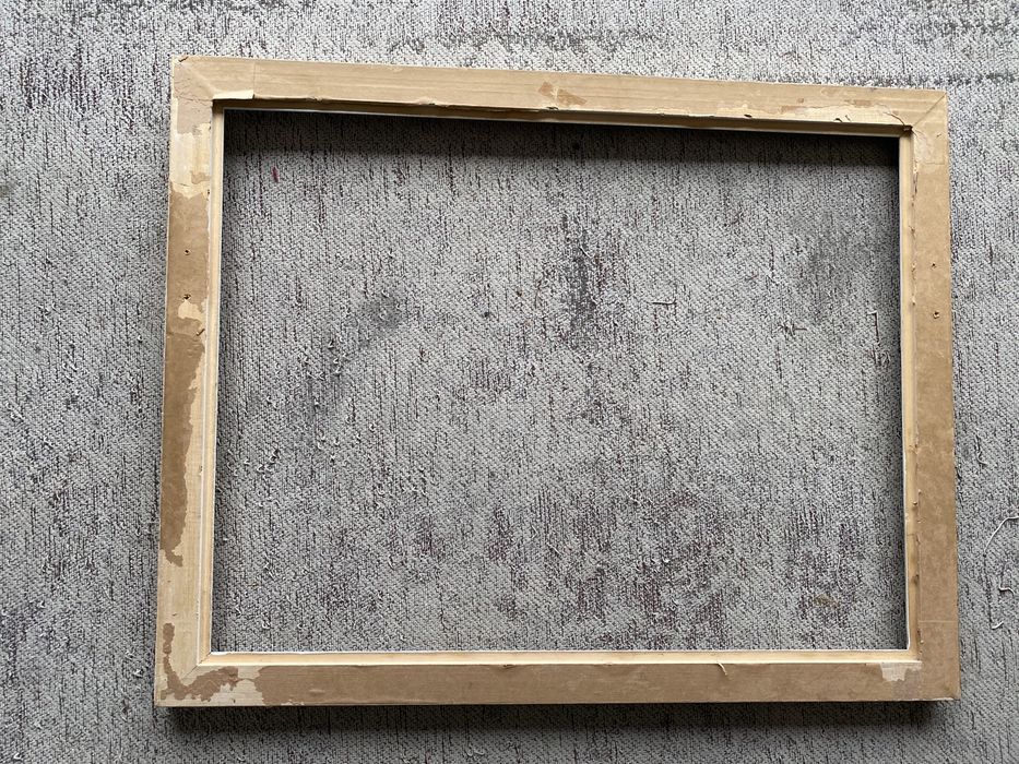 Stara drewniana rama